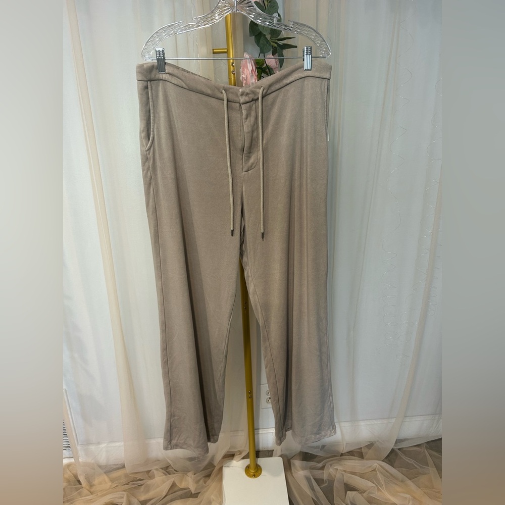 Universal Thread Taupe Wide-Leg Lounge Pants – Size L – NWT